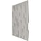Ekena Millwork 19 5/8in. W x 19 5/8in. H Staggered Brick EnduraWall Decorative 3D Wall Panel Covers 2.67 Sq. Ft. WP20X20SBBCR - alternate 5